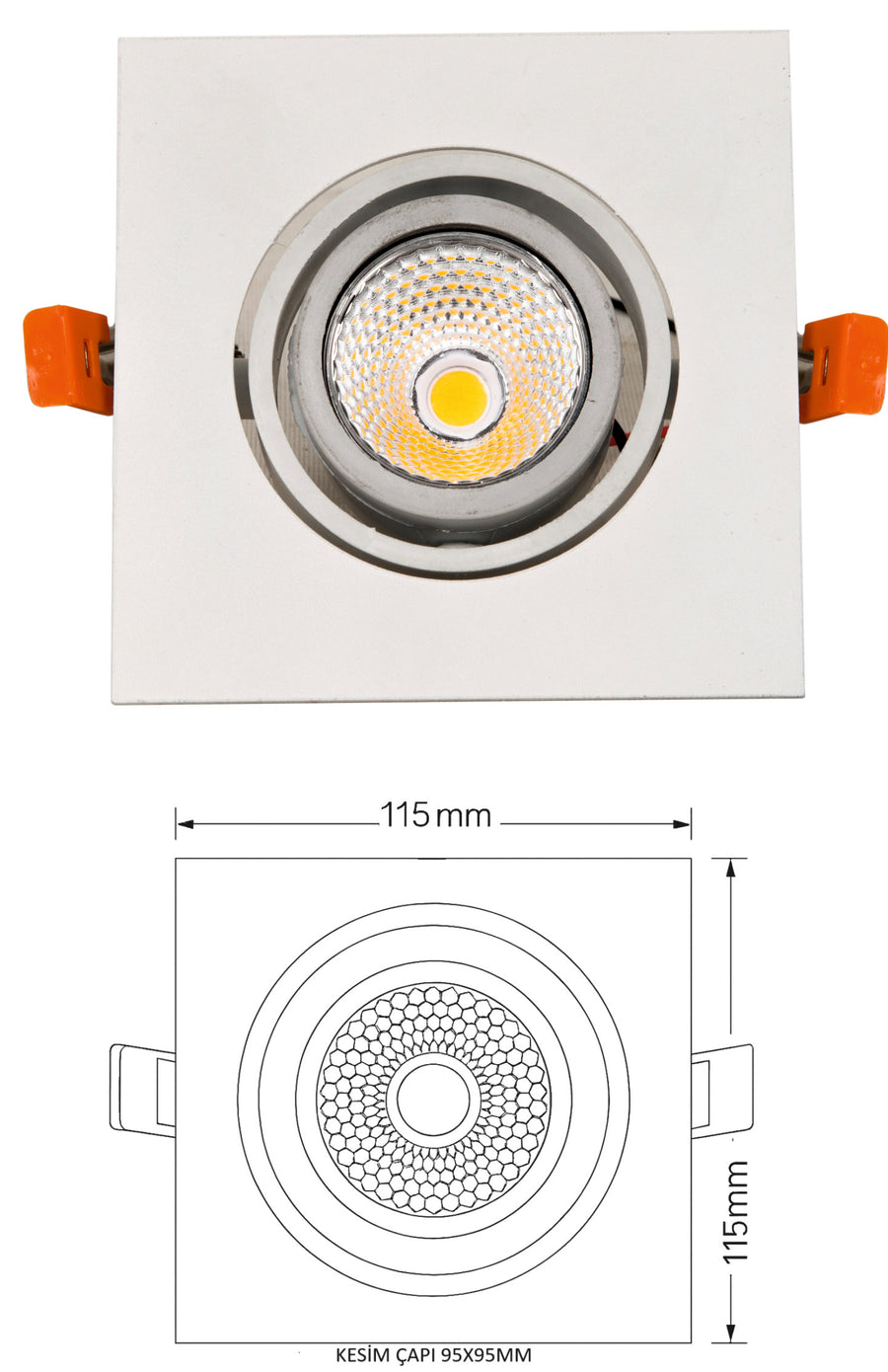 Mono Serisi 115 × 115 mm