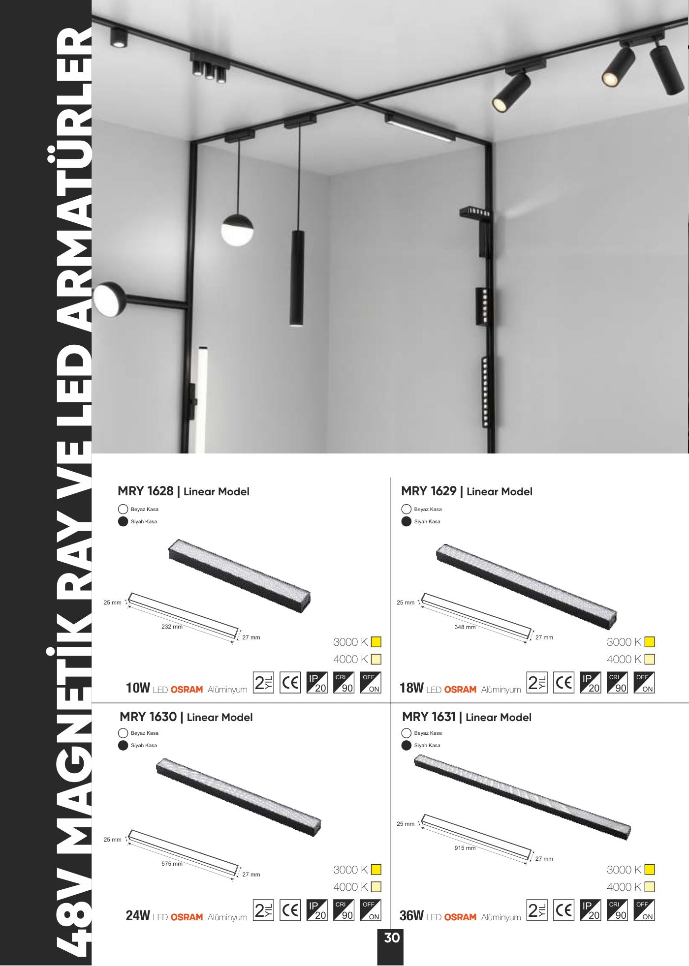 48V Magnet Linear Armatür – katalog sayfası 30