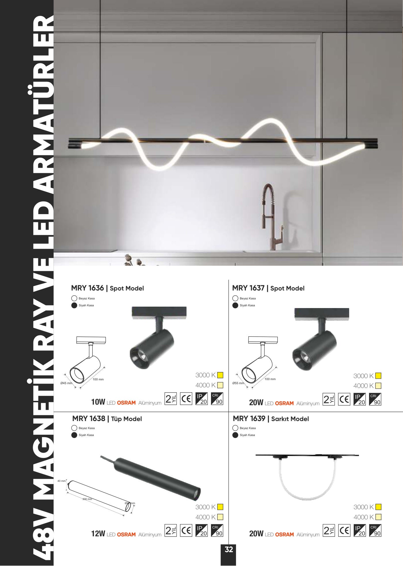 48V Magnet Spot Armatür – katalog sayfası 32